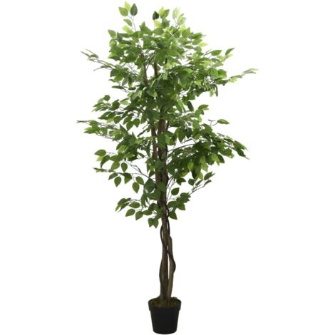 Ficus artificial con 1008 hojas verde 180 cm