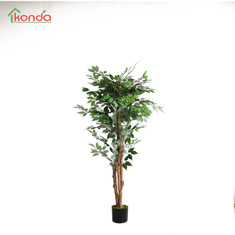 Image of Marca - q.ta'. 2 pianta ficus artificiale 150 cm