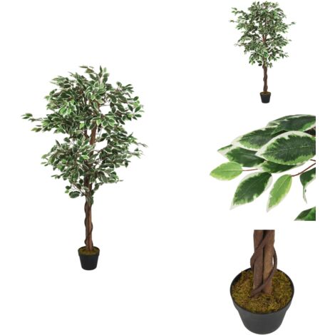 Ficus artificiel 1008 feuilles 180 cm vert - Ficus Artificiel - Plante Artificielle - Décoration Intérieure - Plante Verte - Décoration Maison