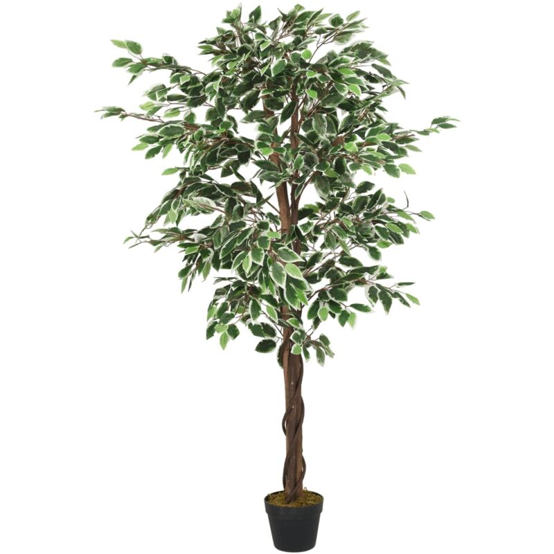 Vidaxl - Ficus artificiel 378 feuilles 80 cm vert