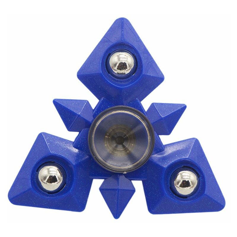

Fidget Hand Tri Toy Anti-Ansiedad Spinner ultrarrapido y duradero Spinner portatil para matar el tiempo Alivia el estres TDAH Fidgety Autism,azul 4