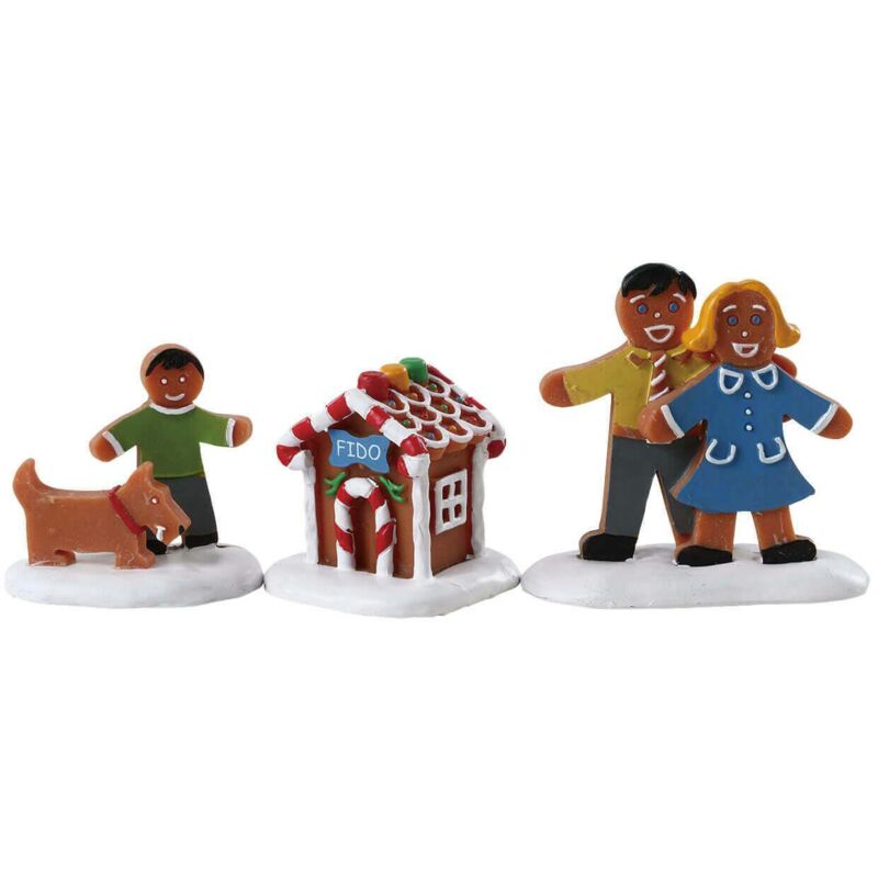 Lemax Fidos Neues Haus Set Aus 3 Figuren 5, 2x0x0