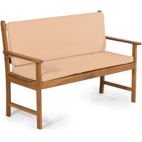 Fieldmann FDZN 9021 Coussin banc jardin crème 110x44 cm