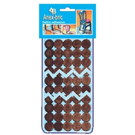 fieltro 8901 adhes finstock rollo 1 metro con discosx17mm blanco