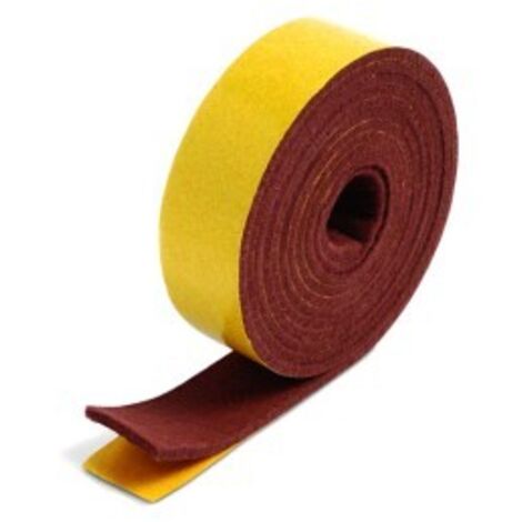 Fieltro adh.tira marron 2 m