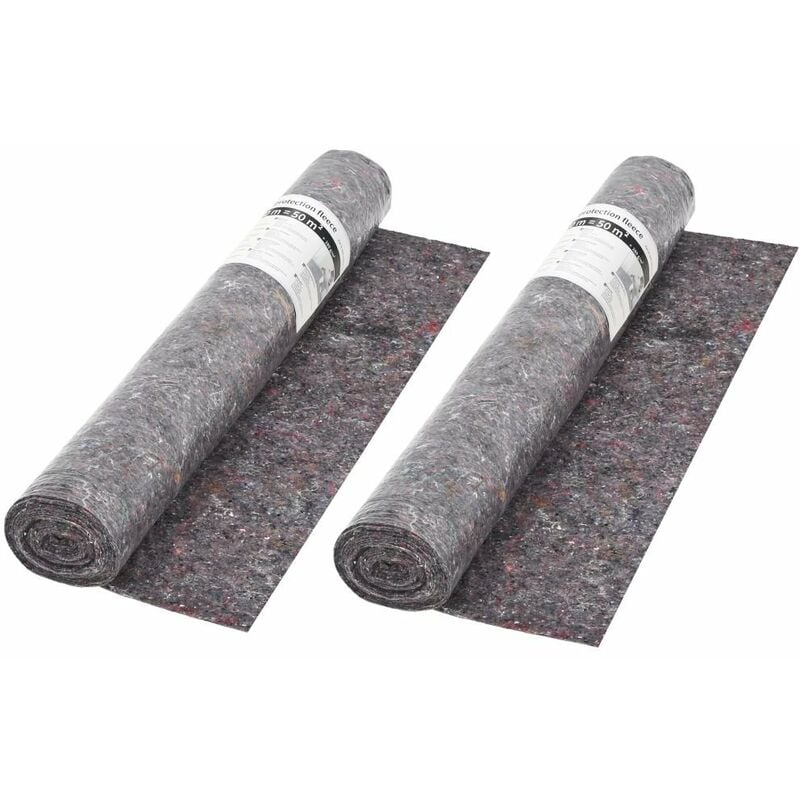 

Fieltro antideslizante de pintor 2 unidades 50 m 180 g/m² gris