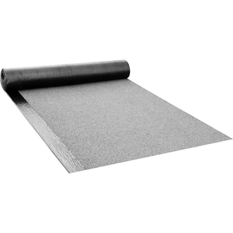

Fieltro de betún para techo 1 rollo 5 ㎡ gris