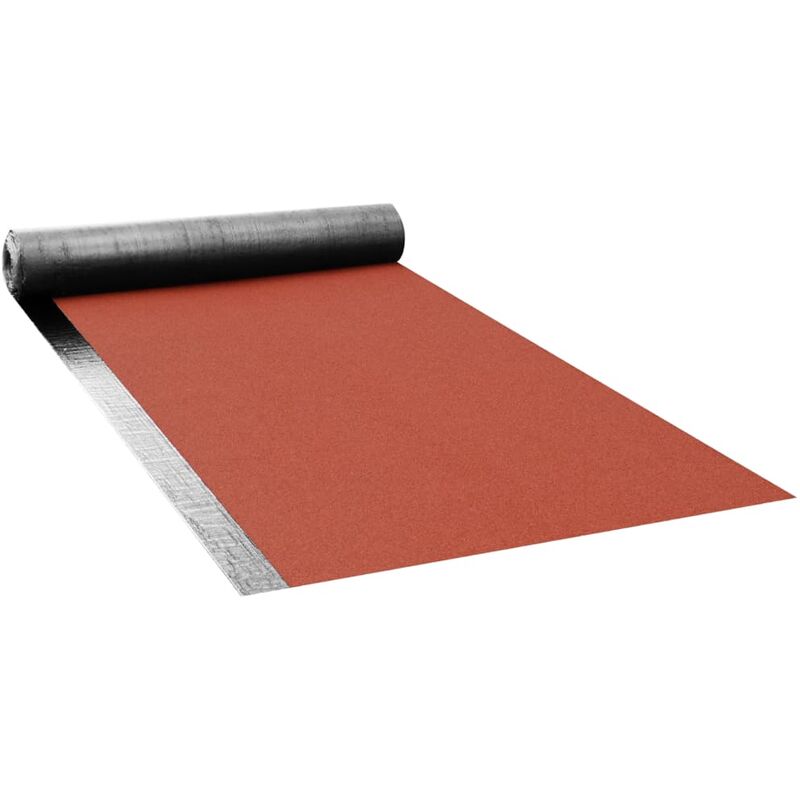 

Fieltro de betún para techo 1 rollo 5 ㎡ rojo