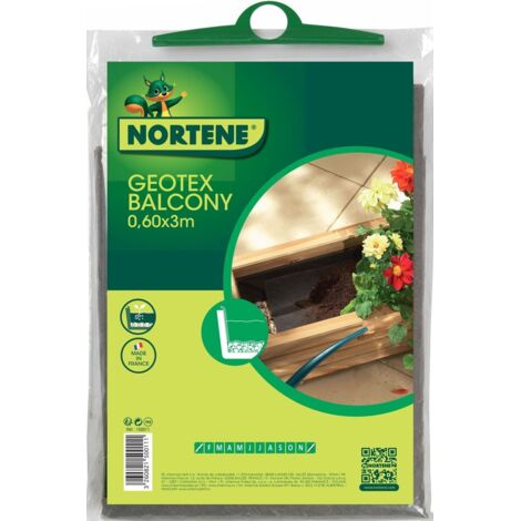 Fieltro de drenaje para jardinera "Geotex Balcón" Nortene