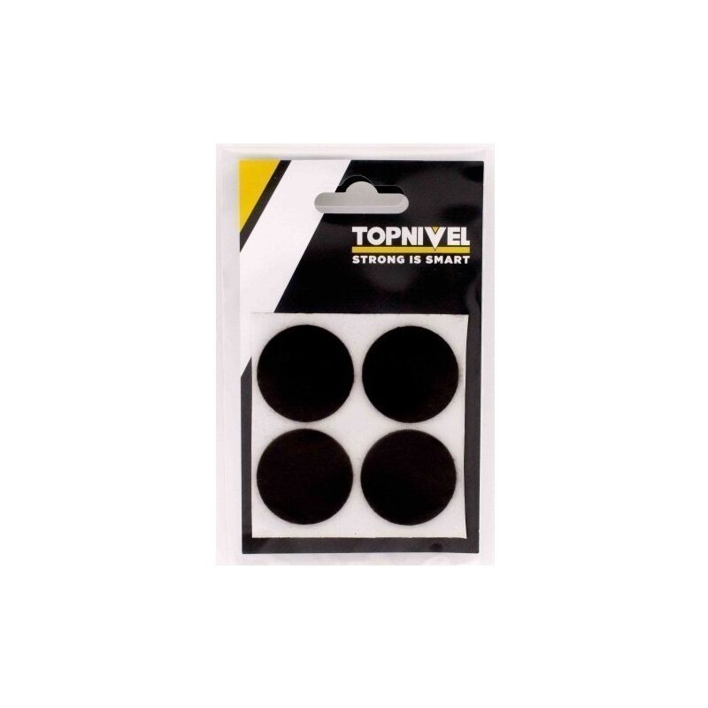 

Fieltro Proteccion 34Mm Adhesivo Redondo Marron 4 Pz - Nivel