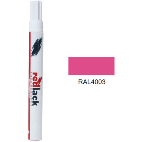 Fieltro retoque pintura 8 ml – RAL 4003 Satinado – Violeta brezo – para múltiples superficies – Redlack