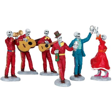 Fiesta De Los Muertos Set Of 6 Cod. 52309
