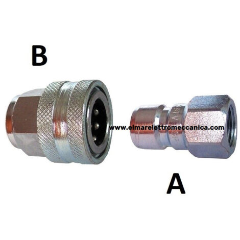 Fig. A 3/8" F Attacco rapido a sfere ARS-MB idropulitrice