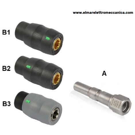 Fig. B2 1/4" M Attacco rapido a sfere tipo KEW idropulitrice