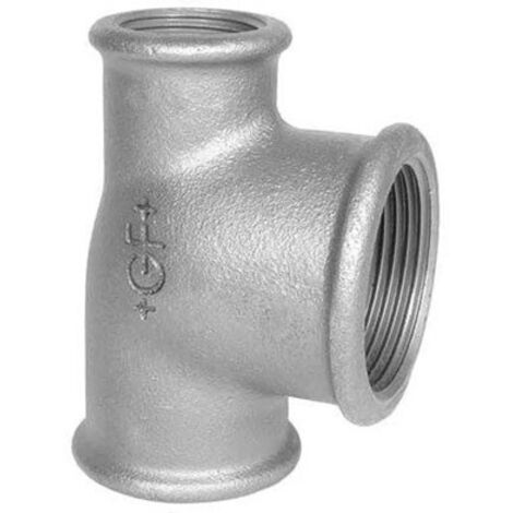 FIG.130R - Tee ridotto 2"1/2 x 1" x 2"1/2 ghisa malleabile zincata 13005959