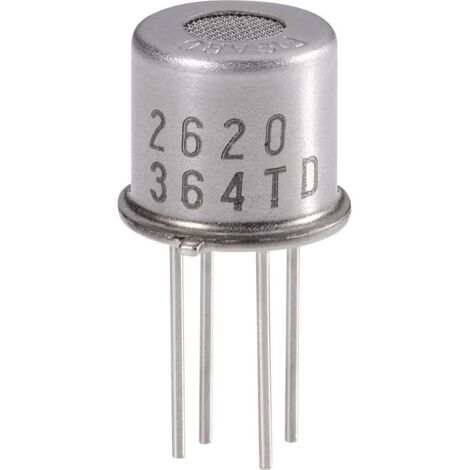 Figaro Sensore per gas TGS-2620 Adatto per gas: Isobutano, Gas metano, Idrogeno, Monossido di carbonio, Mercaptano meti