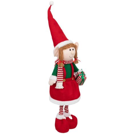 Figur Wichtelmädchen Teleskopisch 100cm - Feeric lights & christmas