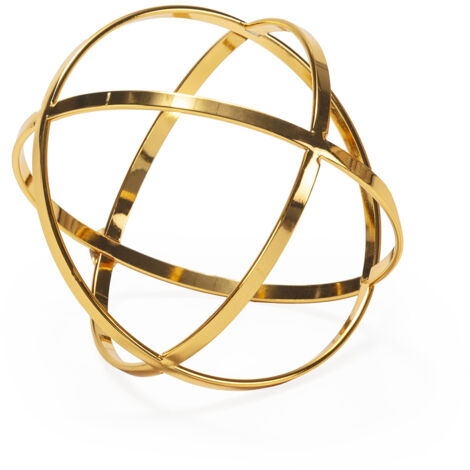 Figura 9X9X9 Metal Dorado