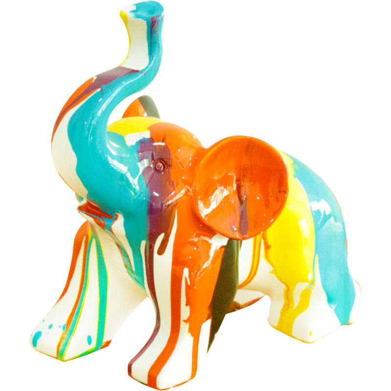 

Figura Bebé Elefante Kuatéh Hathi 19x12x20 cm Multicolor - 50221011416653
