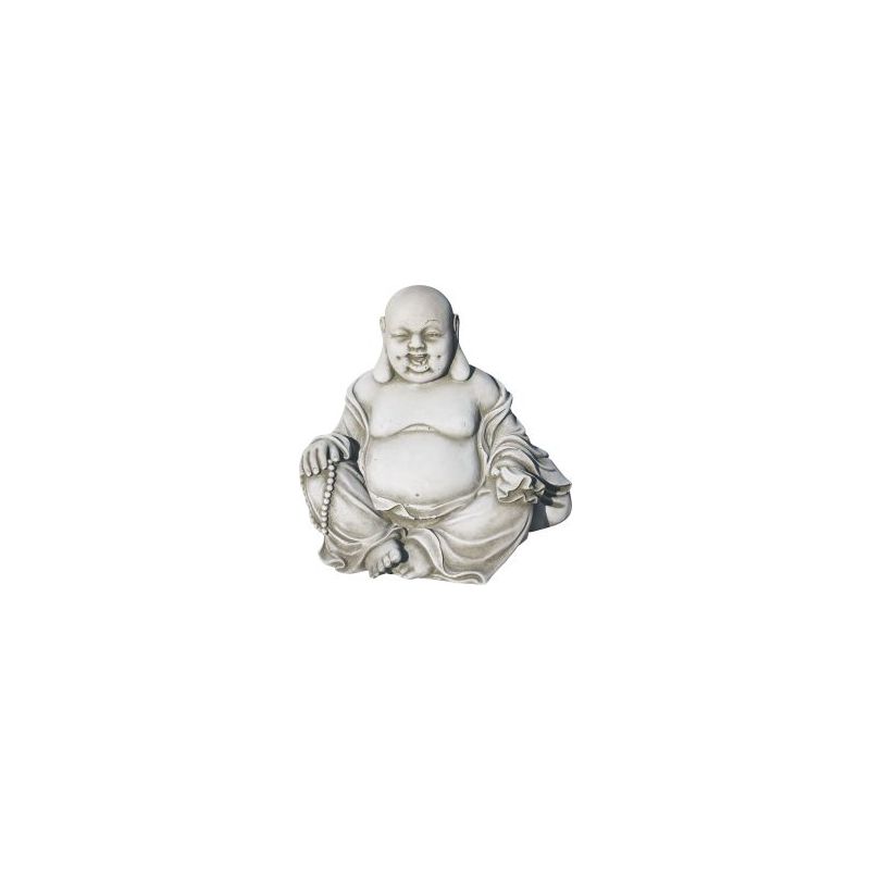 

Anaparra - Figura Buda Riqueza para el jardín decorativa 18cm. hormigón-piedra Musgo