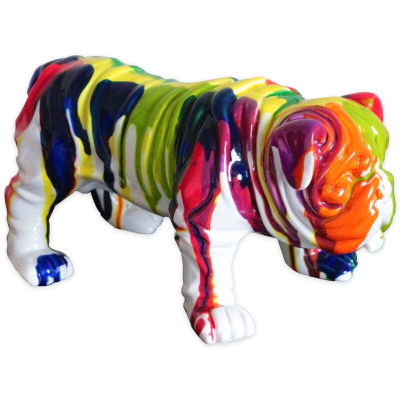 

Figura Bulldog Kuatéh Troy 23x14x11 cm Multicolor - 50221011416462