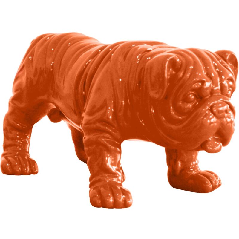 

Figura Bulldog Kuatéh Troy 23x14x11 cm Naranja - 50221011416486