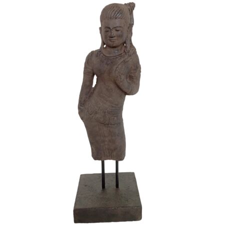 Figura Cemento 20X20X60 Deidad Javanesa Acabado A