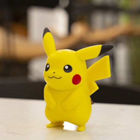 Figura coleccionable [caja sorpresa] Modelo clásico de anime en miniatura hecho de PVC, Pikachu