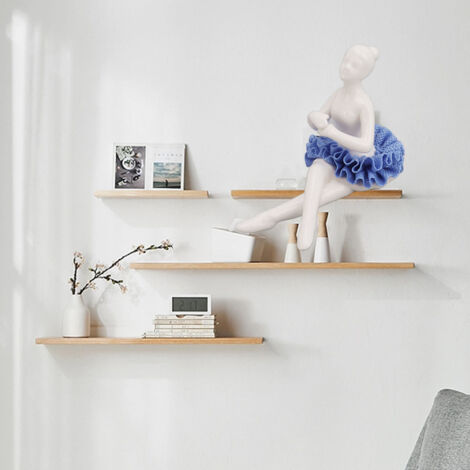 Figura de bailarina – Delicada estatua de cerámica azul para decoración de mesa (182 g)