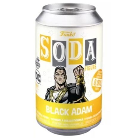 Figura de Black Adam de DC Comics de Funko Soda