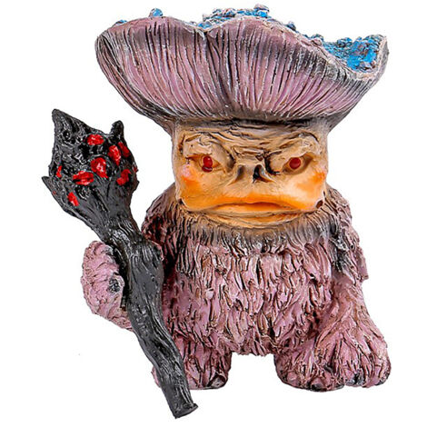 Figura de duende con forma de seta hecha a mano, rosa, muñeco duende adorable, decoración de guardián, pequeña decoración para el hogar (1 pieza)