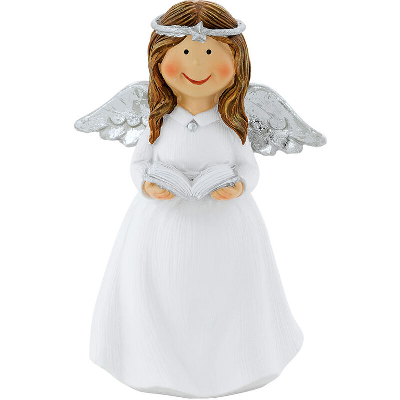 

Figura de pie Ángel alas de libro tocado vestido de invierno decoración de la cocina de Adviento X-MAS Eglo 41271