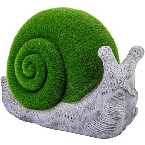 Figura decoración caracol 47x20x29h cm