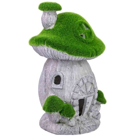 Figura decoración de metal seta 47.5x22x5x31h cm
