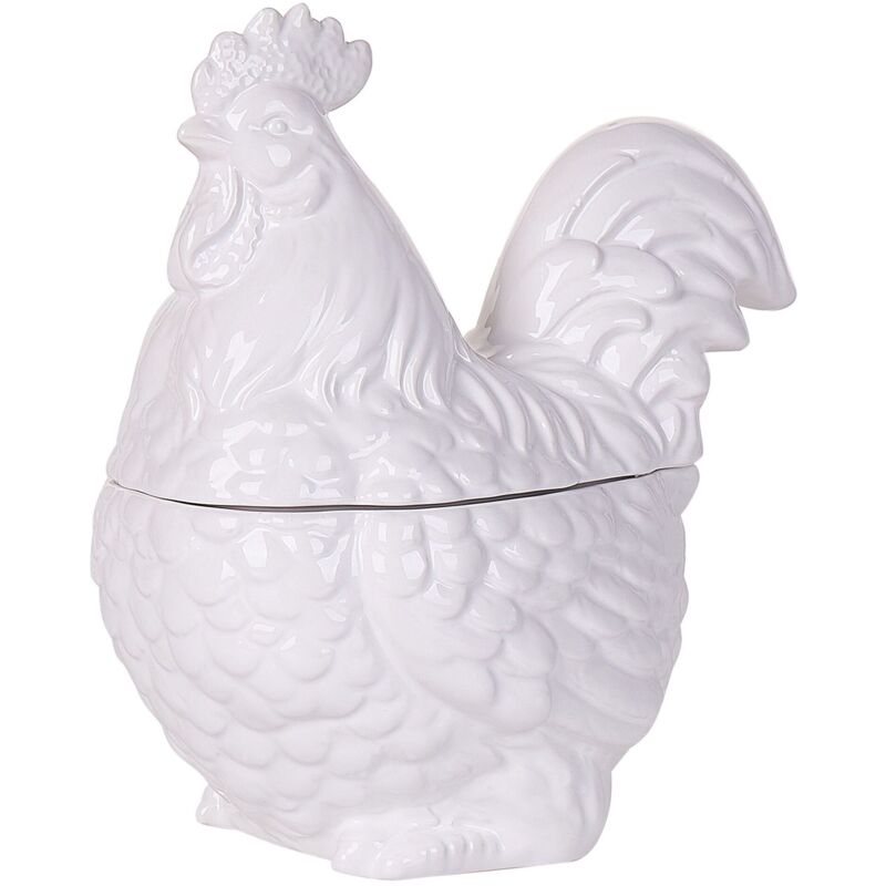 

Beliani - Figura decorativa blanca LANTIC