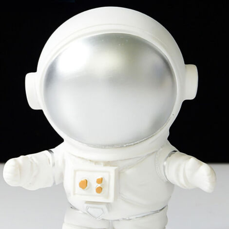 Figura decorativa de astronauta hecha de resina, estatua para oficina, biblioteca, regalo creativo MYY2020-2B