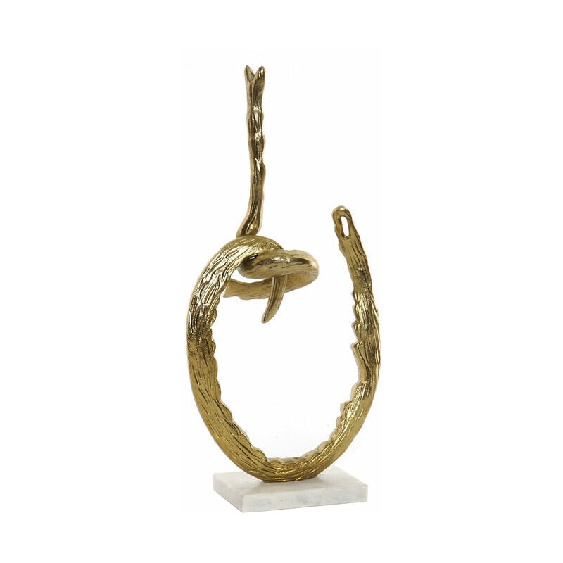 

Figura Decorativa DKD Home Decor Aluminio Mármol Abstracto (25 x 10 x 49 cm)