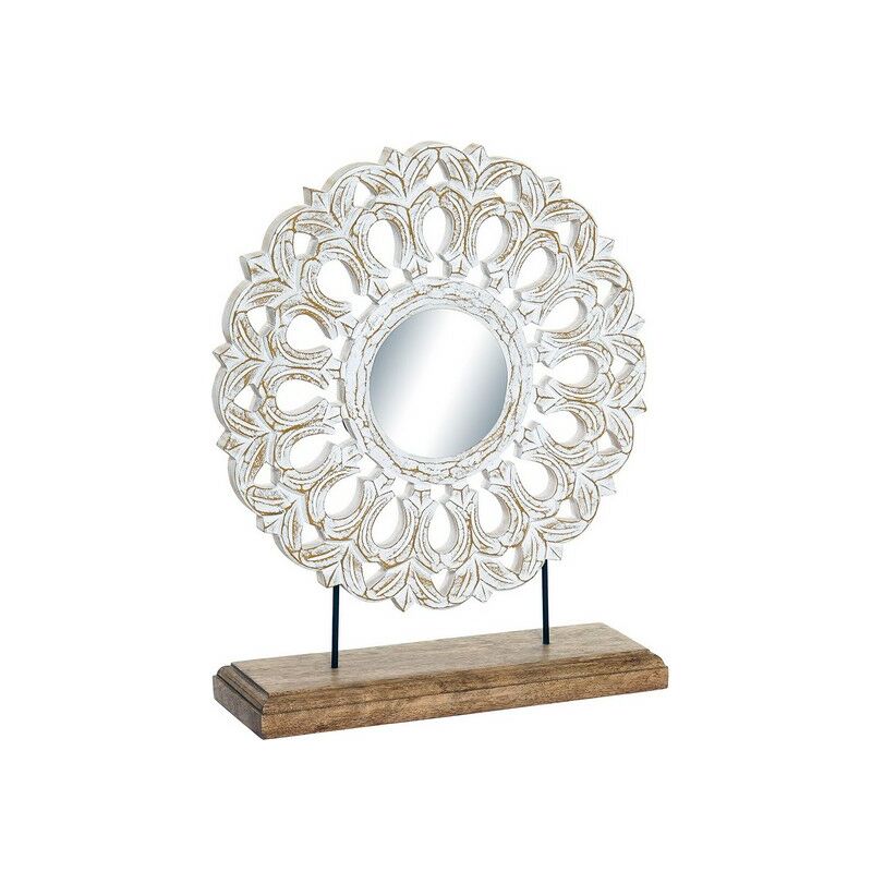 

Figura decorativa dkd home decor cristal madera mdf (38 x 10 x 46 cm) Rogal