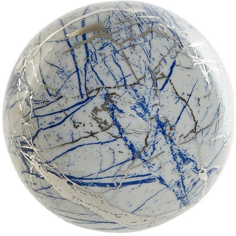 

Figura Decorativa DKD Home Decor Esfera Porcelana (10 x 10 x 10 cm) (2 pcs)