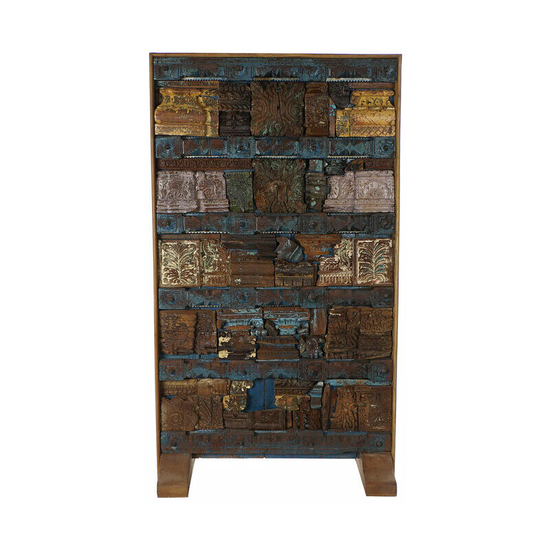 

Figura Decorativa DKD Home Decor Madera de mango Acabado envejecido (103 x 49 x 182 cm)