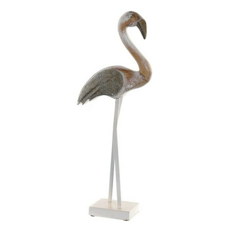 

Figura Decorativa DKD Home Decor Madera de mango Flamenco (25 x 9 x 62 cm)