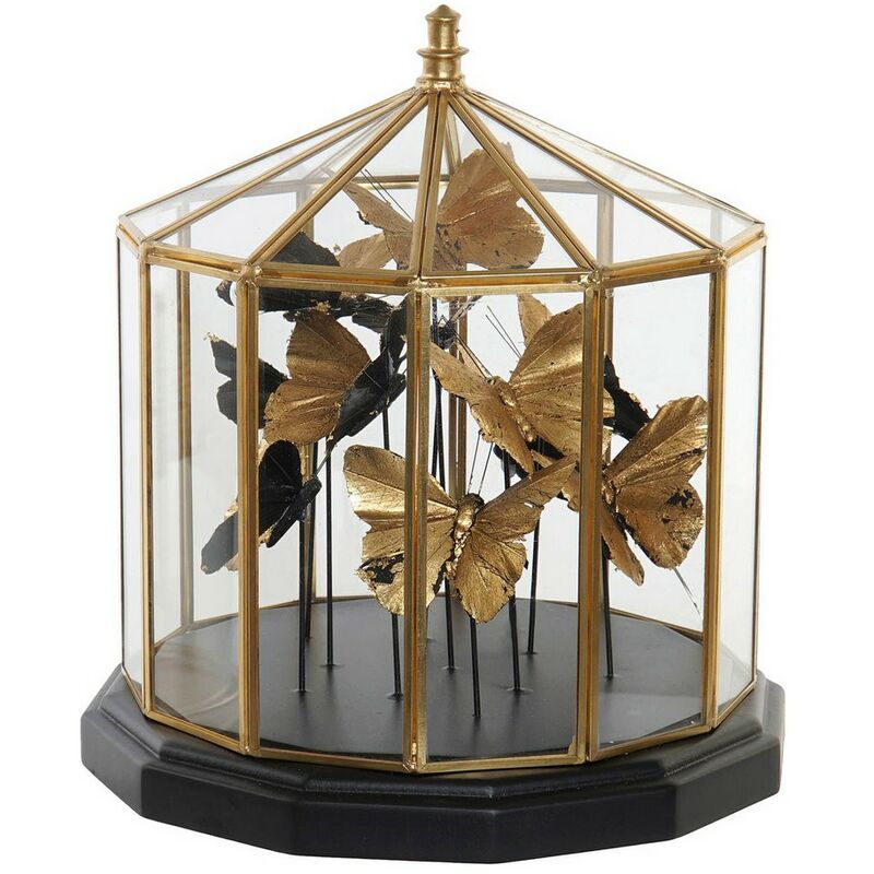 

Figura Decorativa DKD Home Decor Mariposas Metal (26 x 26 x 27 cm)