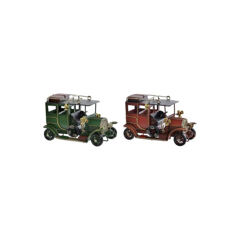 

Figura decorativa dkd home decor metal coche (2 pcs) - Rogal