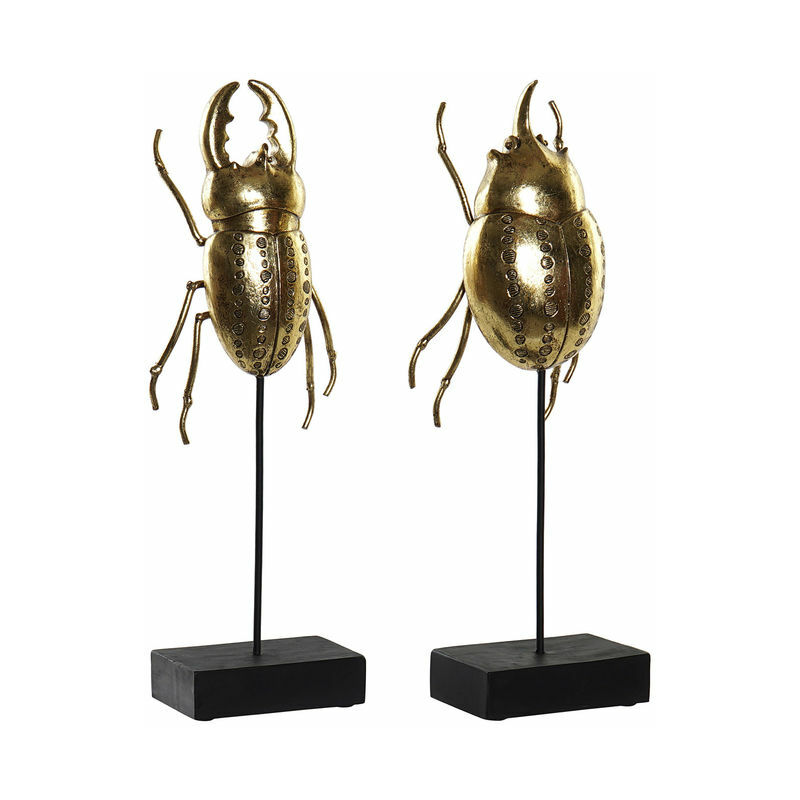 

Figura Decorativa DKD Home Decor Metal Resina (2 pcs) (11 x 6 x 33 cm)