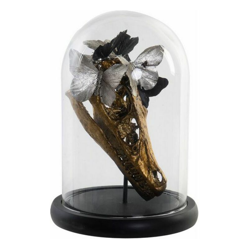 

Figura Decorativa DKD Home Decor Metal Resina Cristal Madera MDF Glam