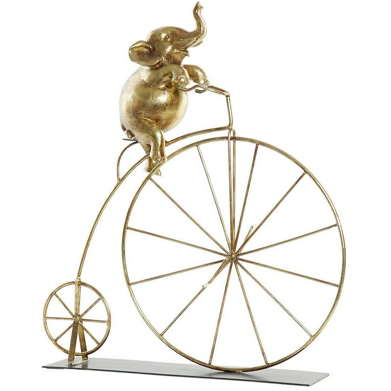 

Figura Decorativa DKD Home Decor Metal Resina Elefante (45 x 10 x 53 cm)