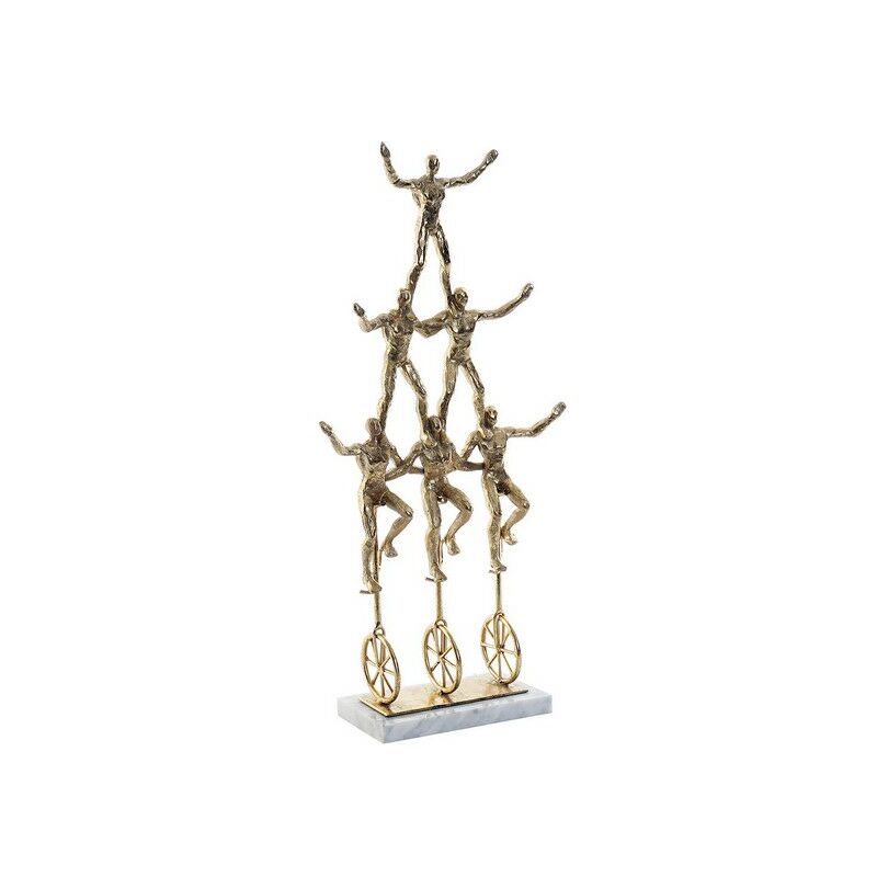 

Figura Decorativa DKD Home Decor Metal Resina Mármol (23 x 8 x 48 cm)