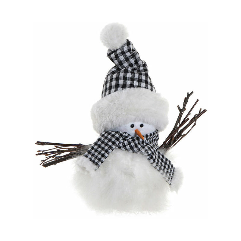 

Figura Decorativa DKD Home Decor Muñeco de Nieve Poliéster (28 x 15 x 26 cm)