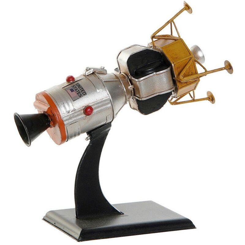 

Figura Decorativa DKD Home Decor Nave Espacial Satélite Metal (20 x 12 x 21 cm)