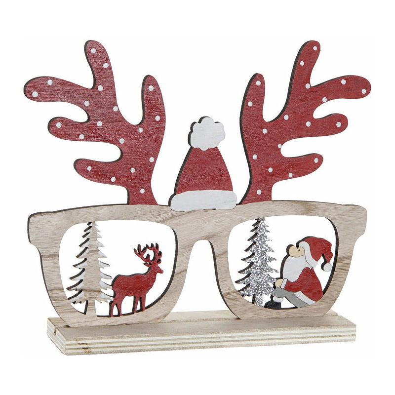 

Figura Decorativa DKD Home Decor Navidad Madera (22.5 x 5 x 19.5 cm)